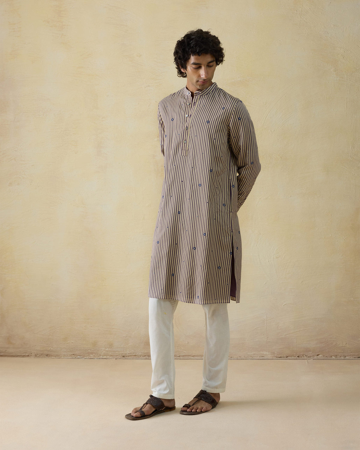 Shaam Kurta - Viscose Silk Blend Classic Fit