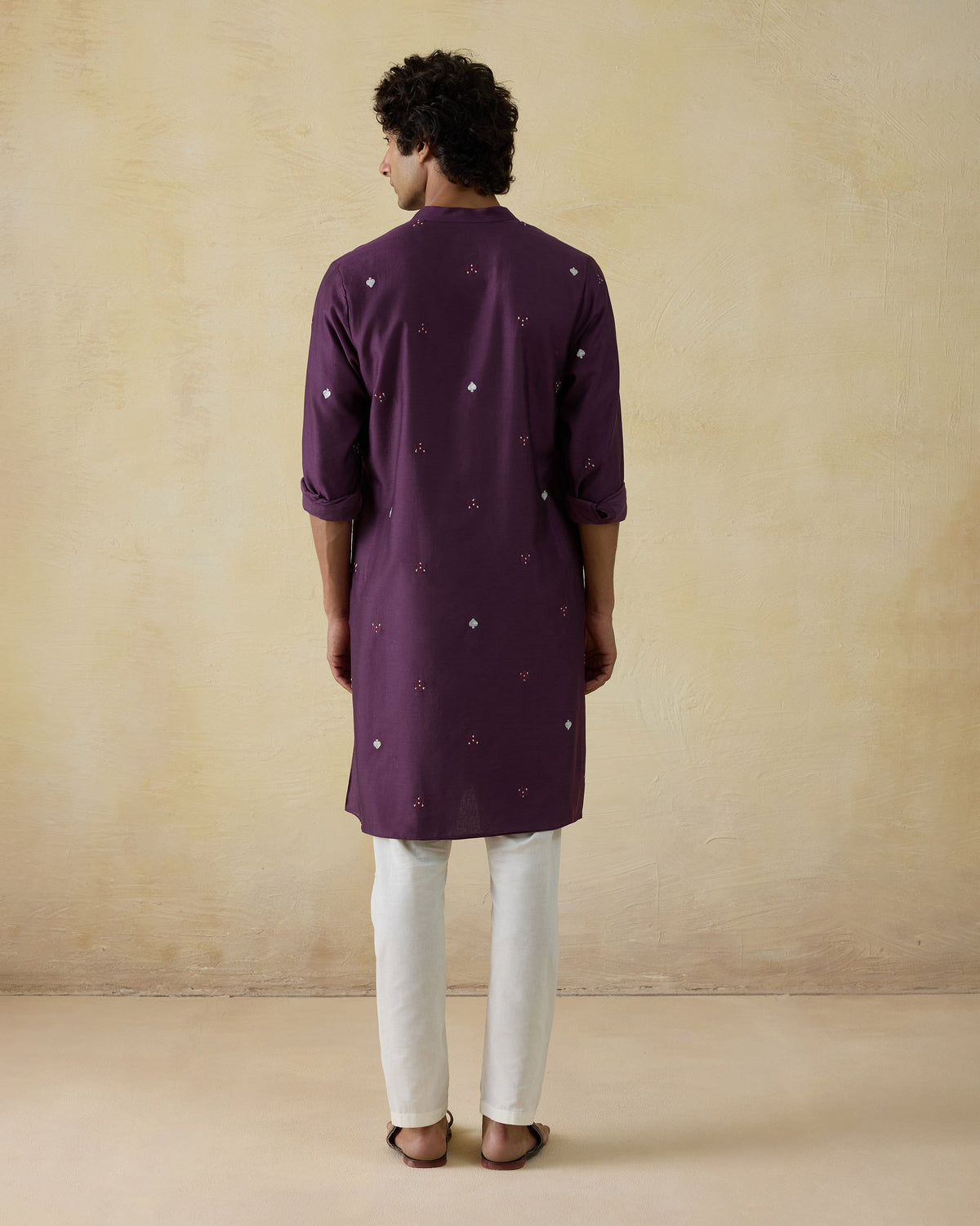 Neckband Kurta - Cotton Silk Classic Fit