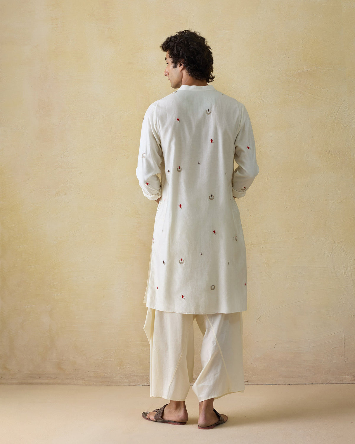 Neckband Kurta - Cotton Silk Classic Fit