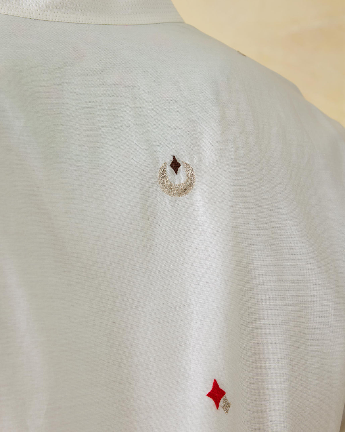 Neckband Kurta - Cotton Silk Classic Fit