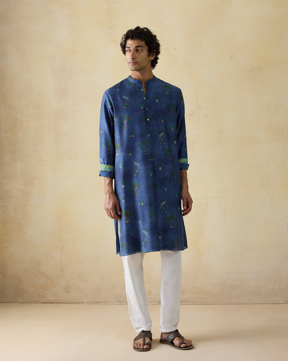 Astral Kurta - Cotton Silk Classic Fit