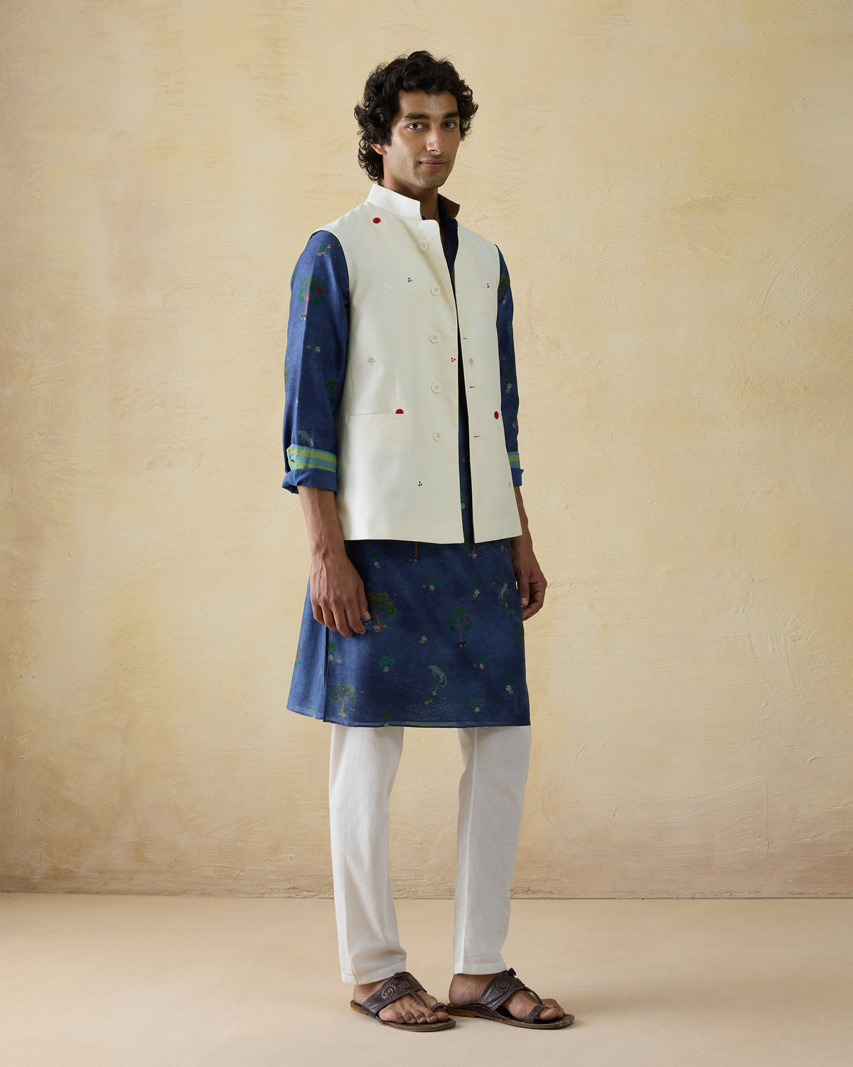 Astral Kurta - Cotton Silk Classic Fit