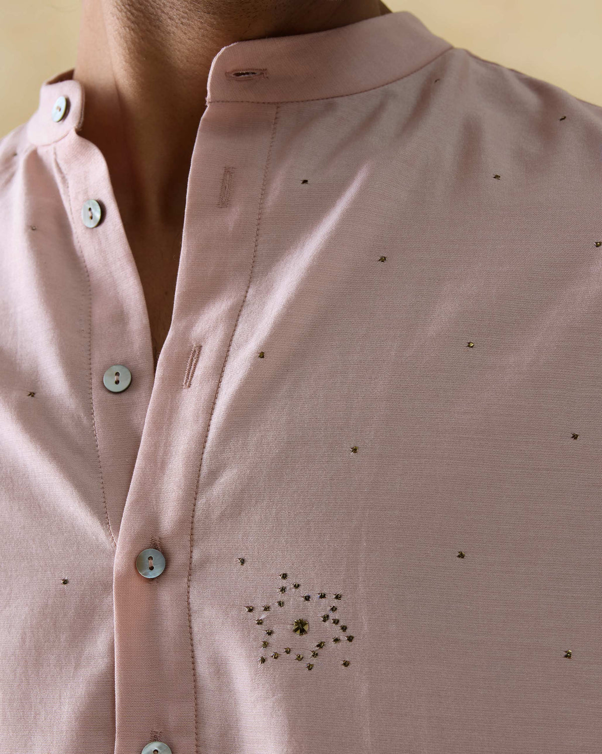 Chandni Chowk Kurta - Viscose Silk Blend Classic Fit