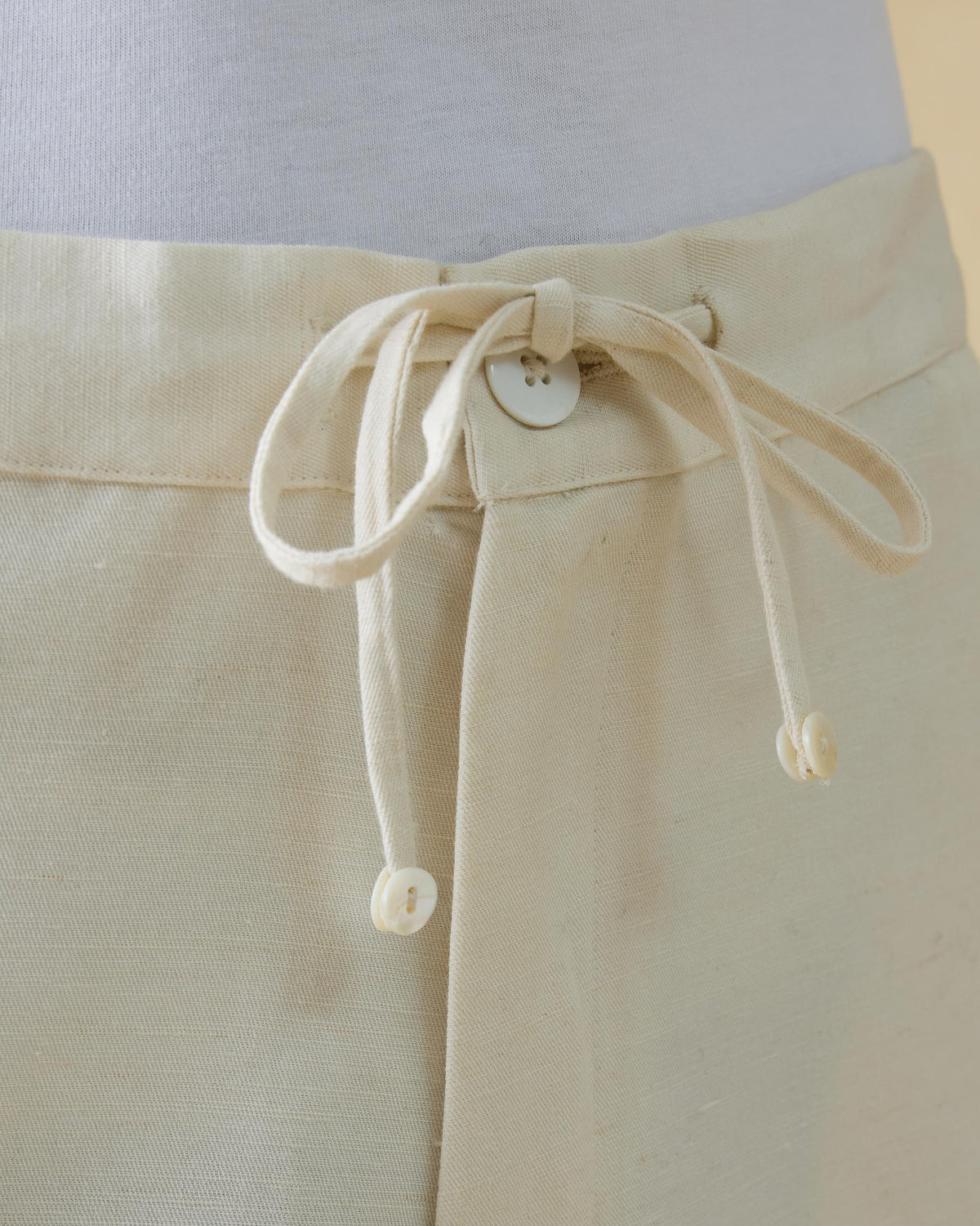 Aaram Pants - Cotton Blend Relaxed Fit