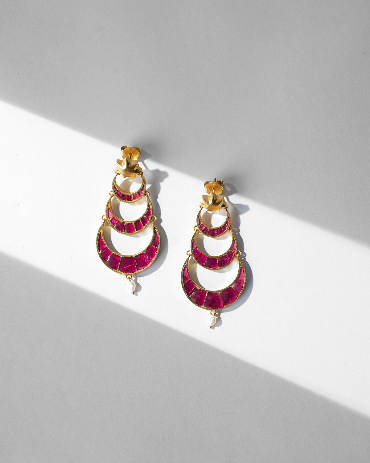 Gul-Chand Earring - Gold