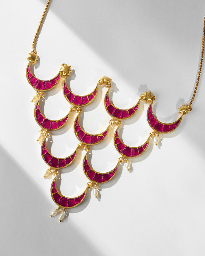 Gul-Chand Necklace - Gold