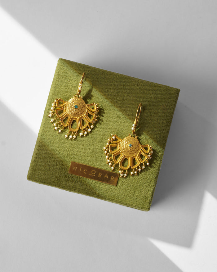 Marigold Earrings - Gold