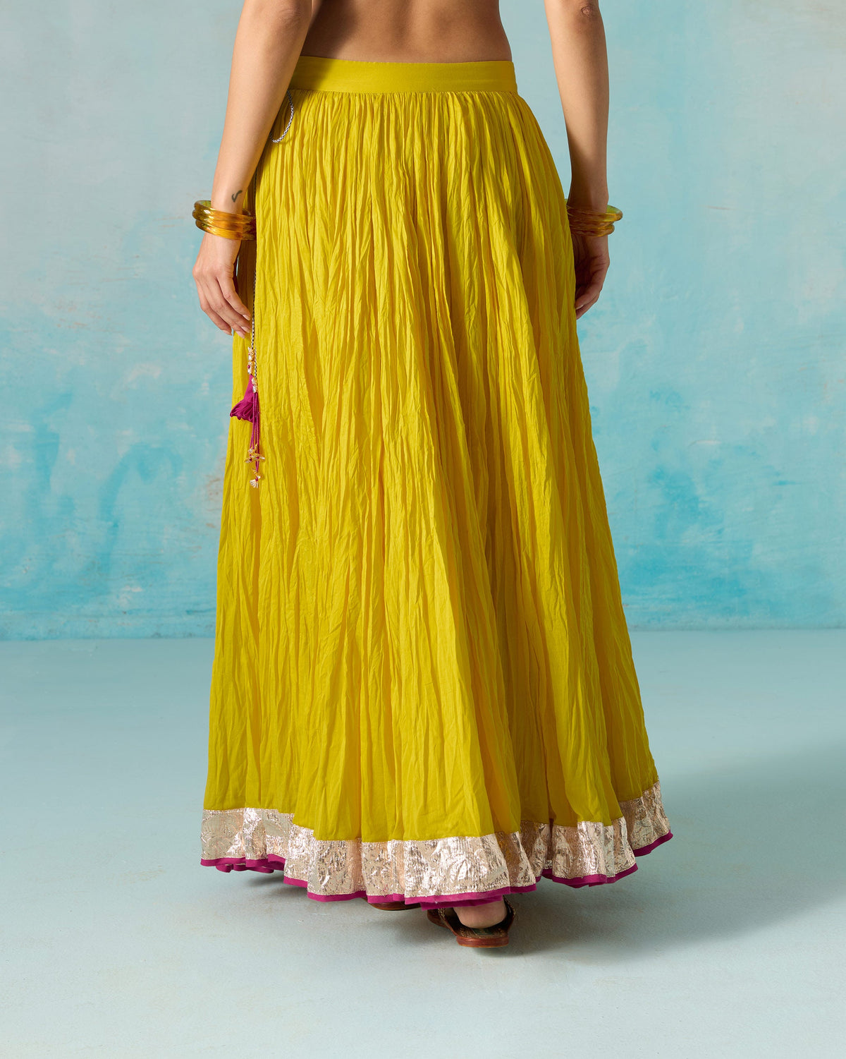 Berura Skirt - Cotton Kora Flared Fit