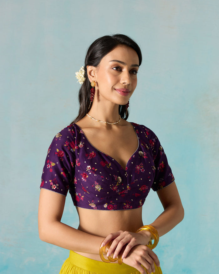 Dori Blouse - Cotton Silk Fitted