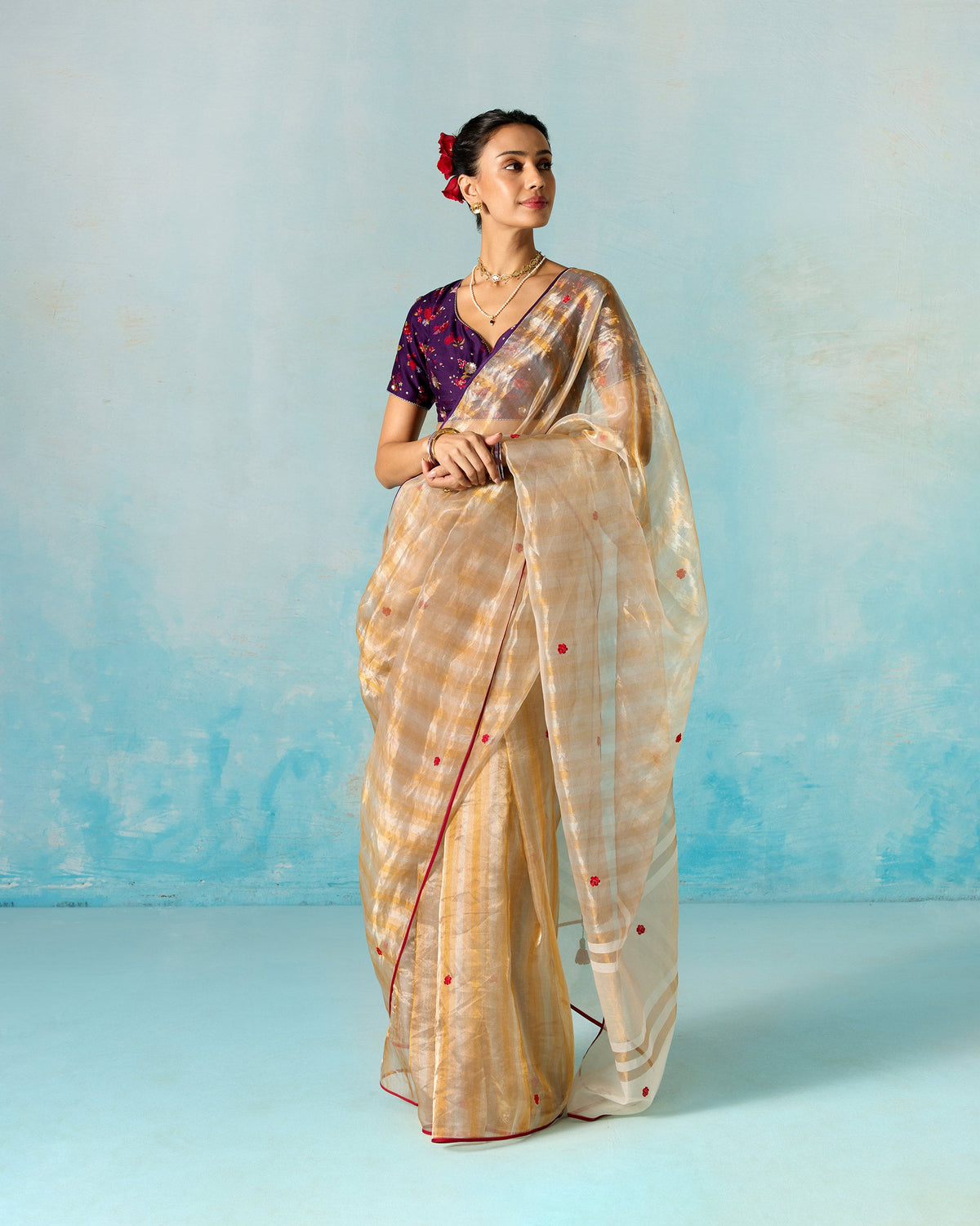 Dori Blouse - Cotton Silk Fitted
