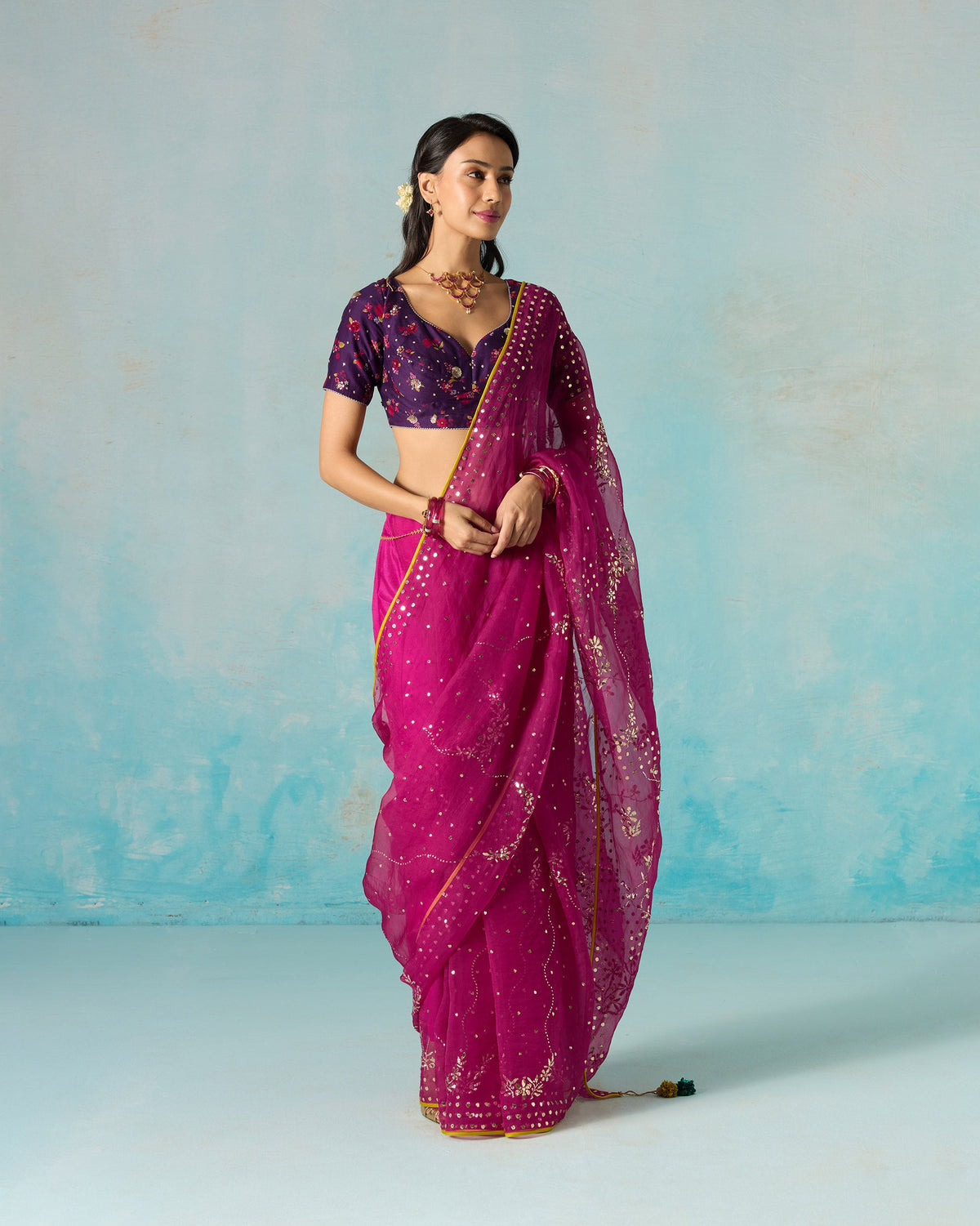 Dori Blouse - Cotton Silk Fitted