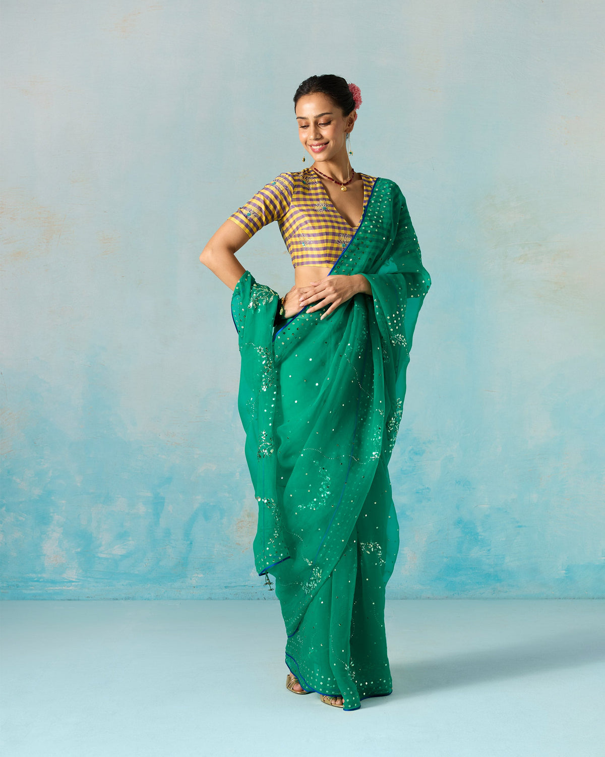 Dori Blouse - Cotton Silk Fitted