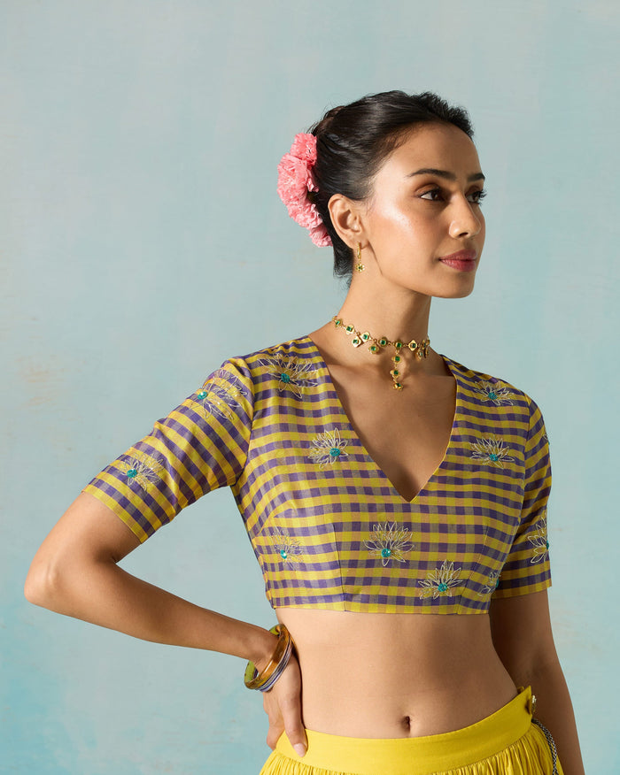 Dori Blouse - Cotton Silk Fitted