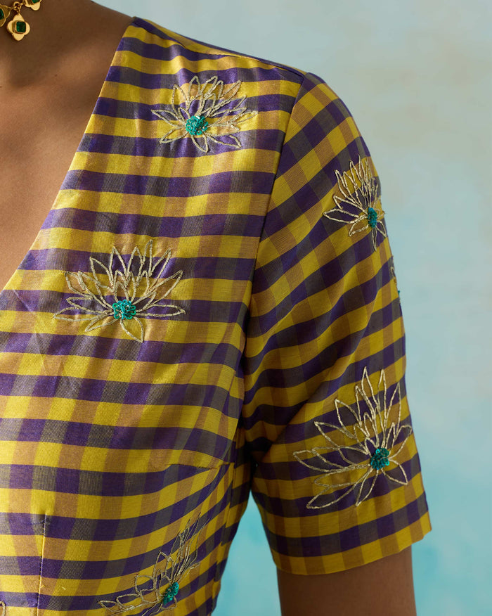 Dori Blouse - Cotton Silk Fitted