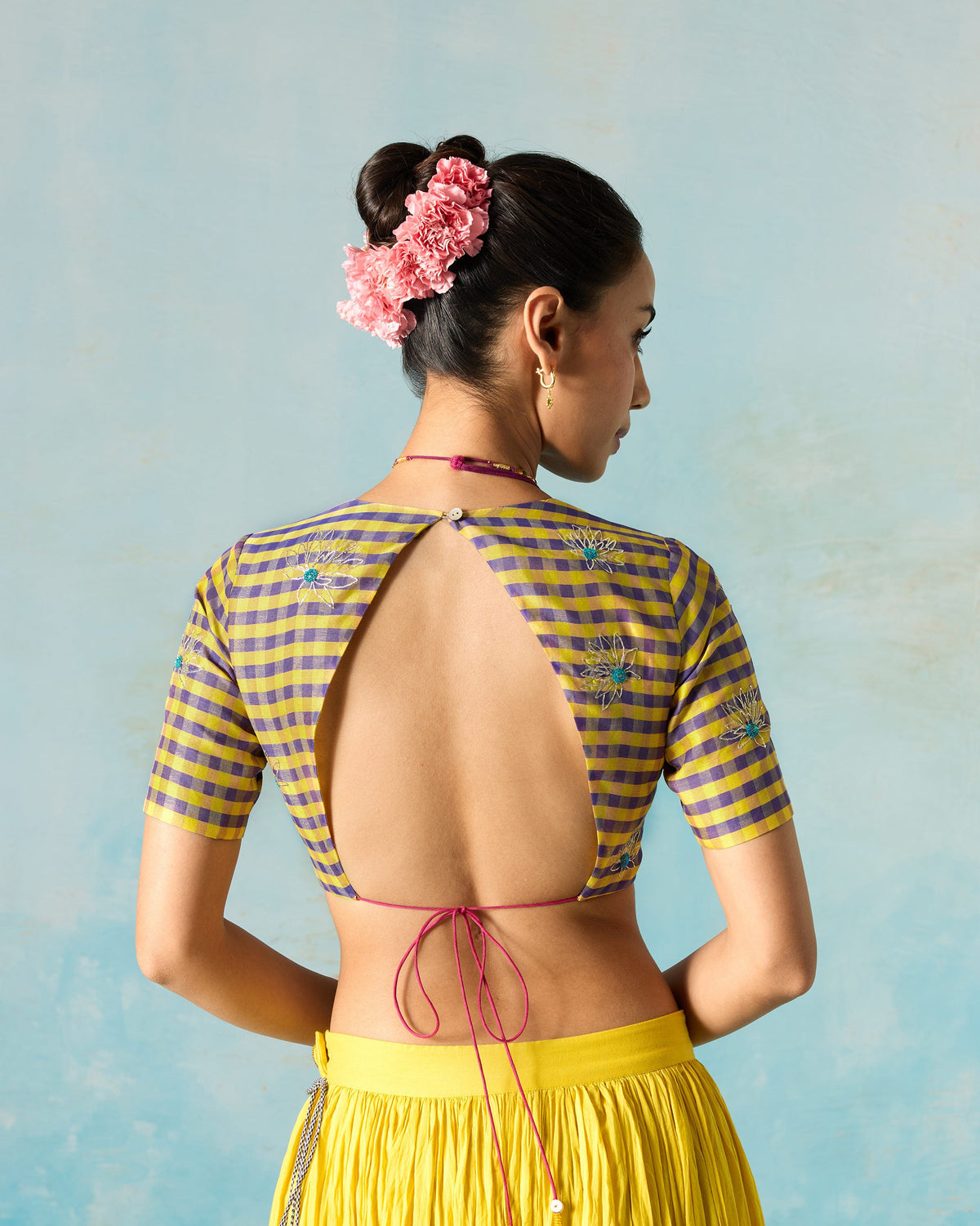 Dori Blouse - Cotton Silk Fitted