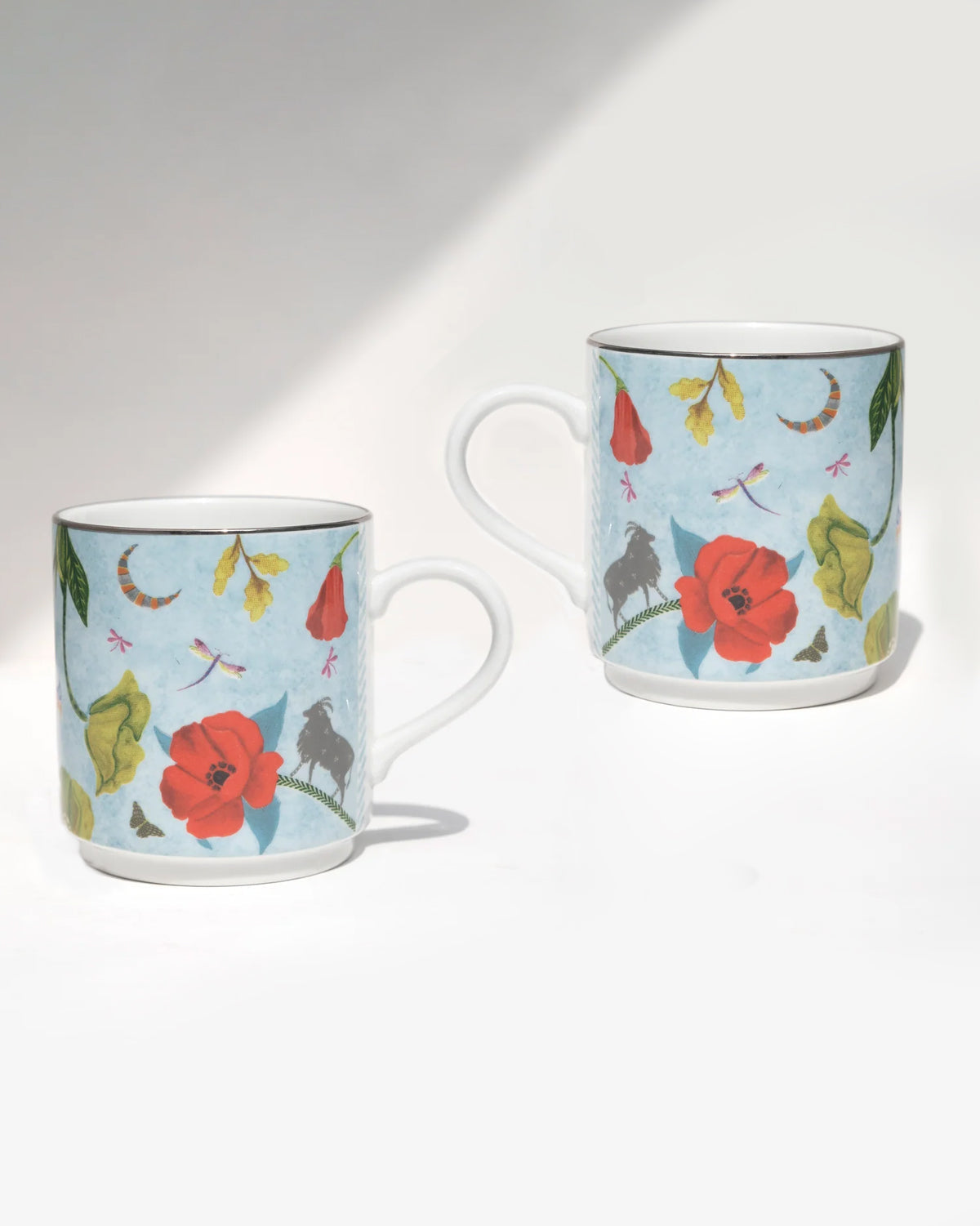 Wildflower Mug - Set of 2