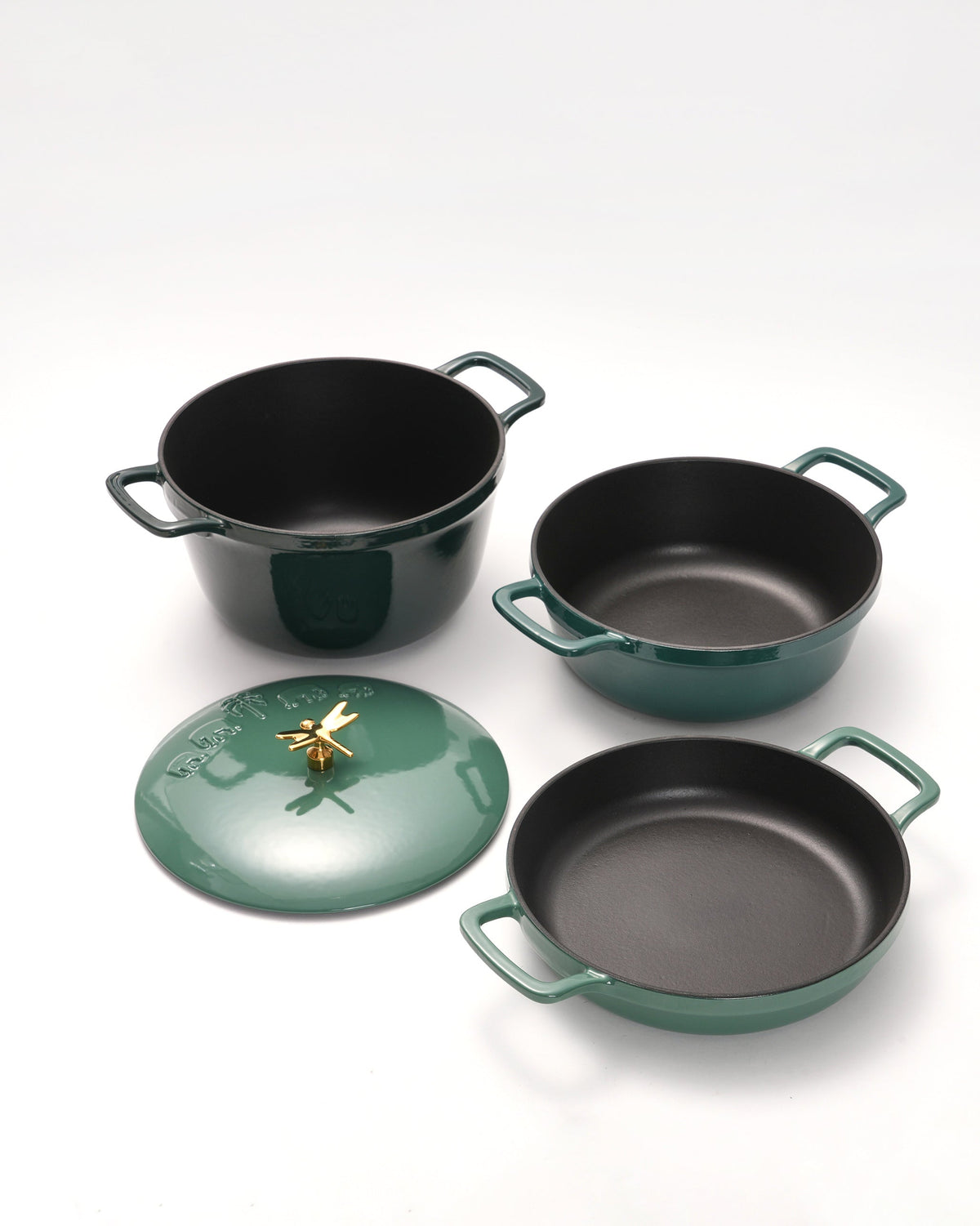 Ceylon Forest Stack Cookware - Set of 3