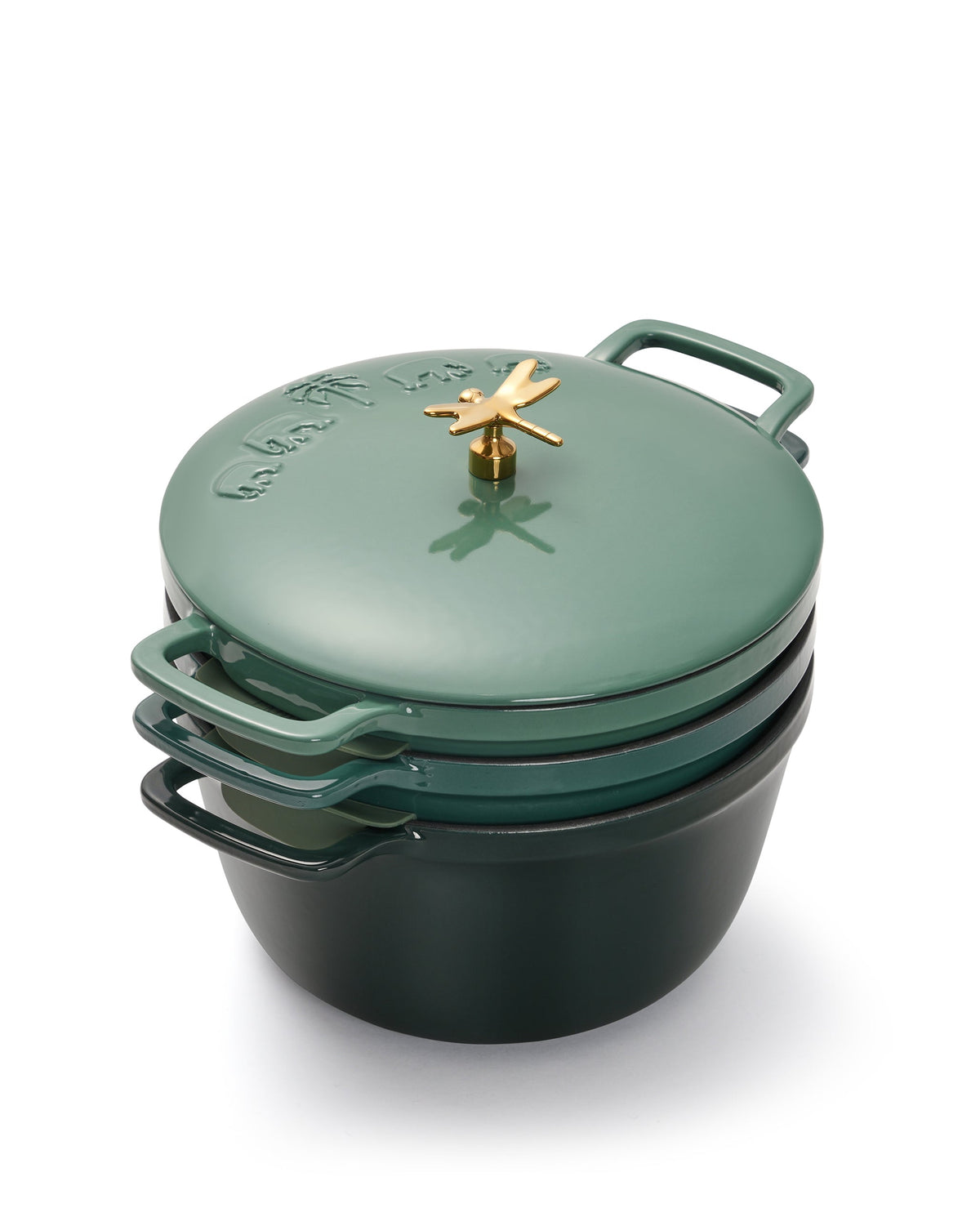 Ceylon Forest Stack Cookware - Set of 3
