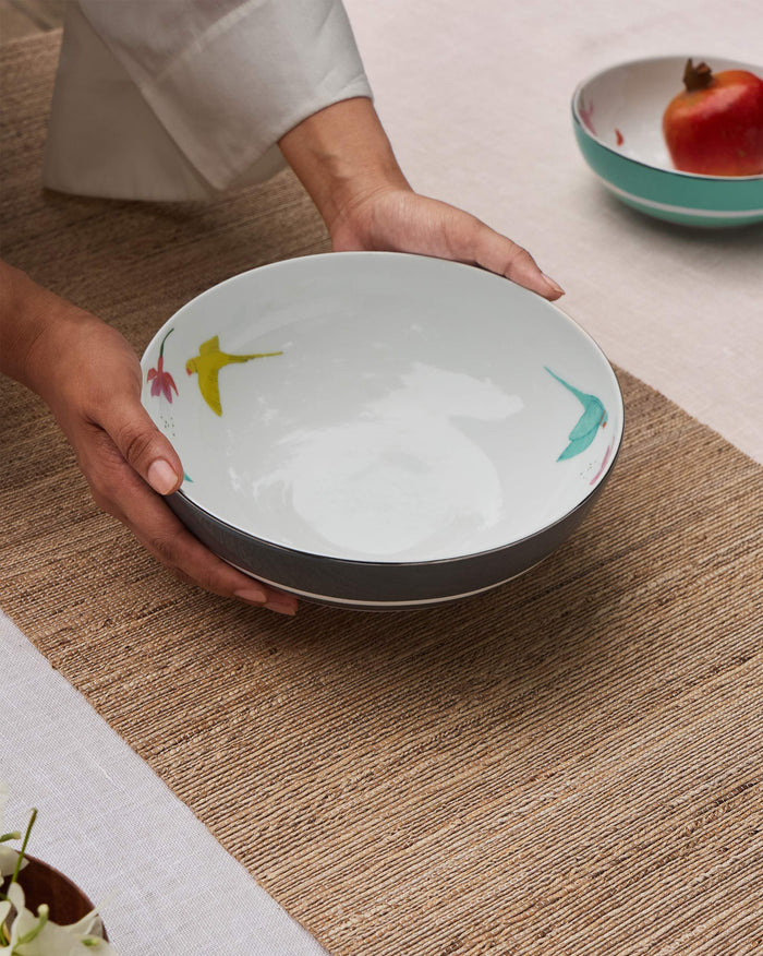 Botanical Serving bowl large