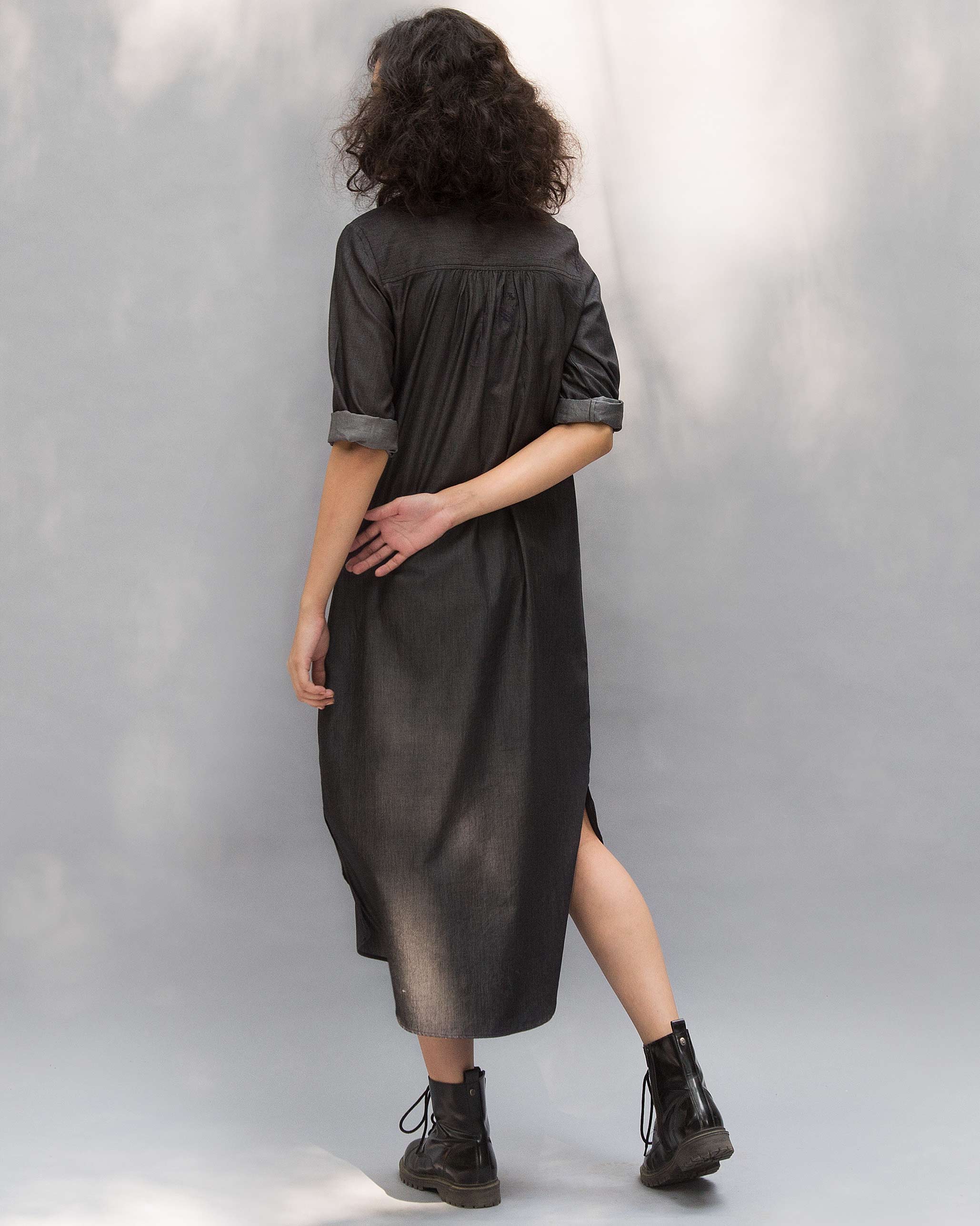 Pristine Dress - Charcoal