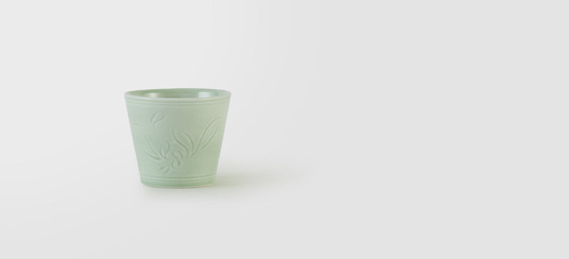 Celadon Herbal Tea Cup (Set of 4)
