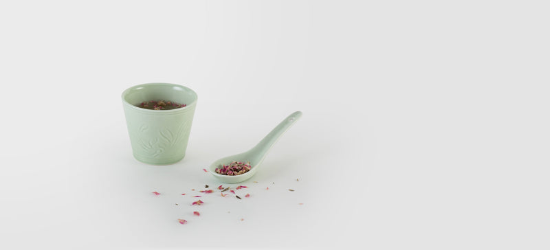 Celadon Herbal Tea Cup (Set of 4)