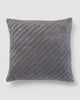 Asante Velvet Cushion Cover - Charcoal