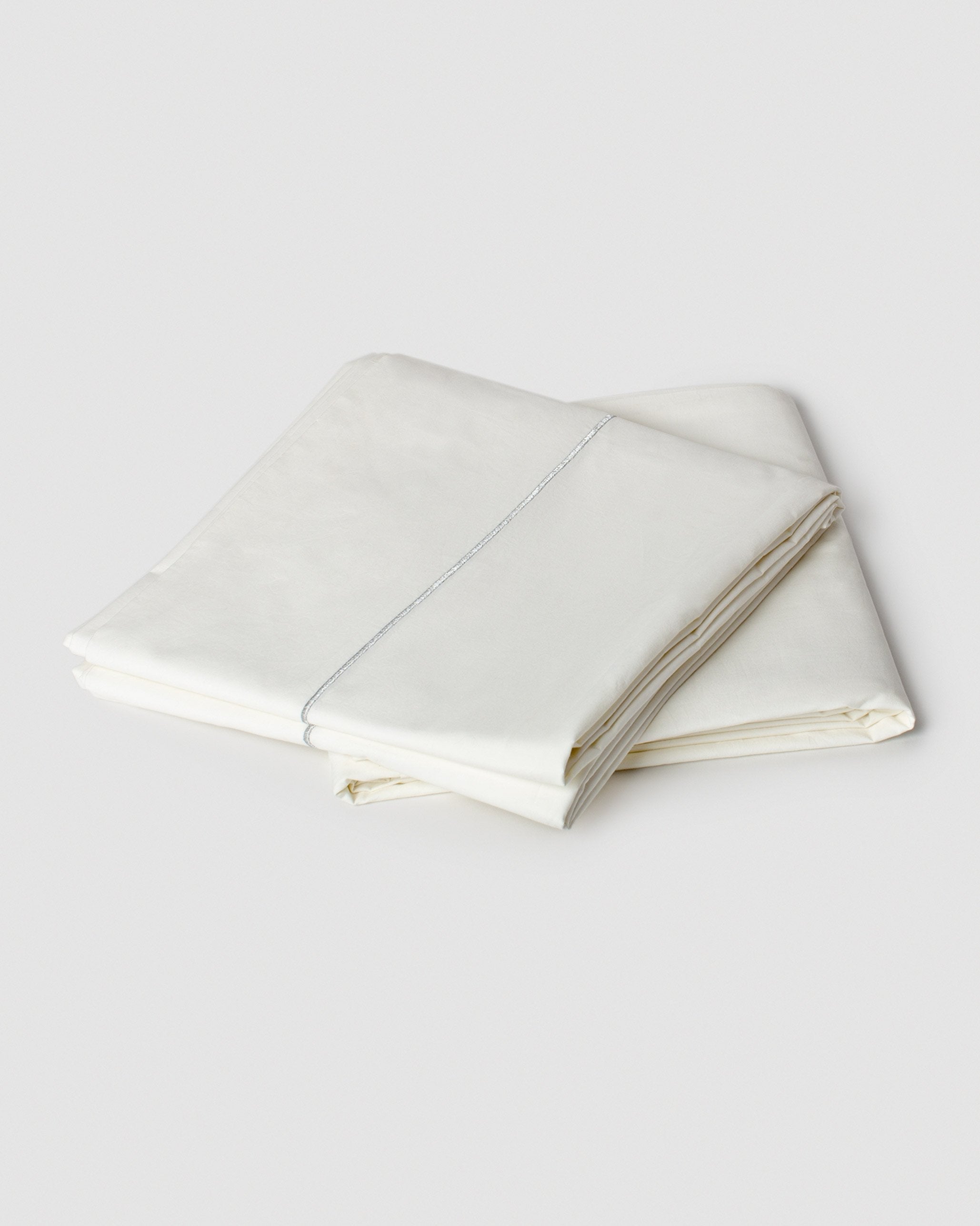 Solid Sheeting (Set of 4) - Ivory