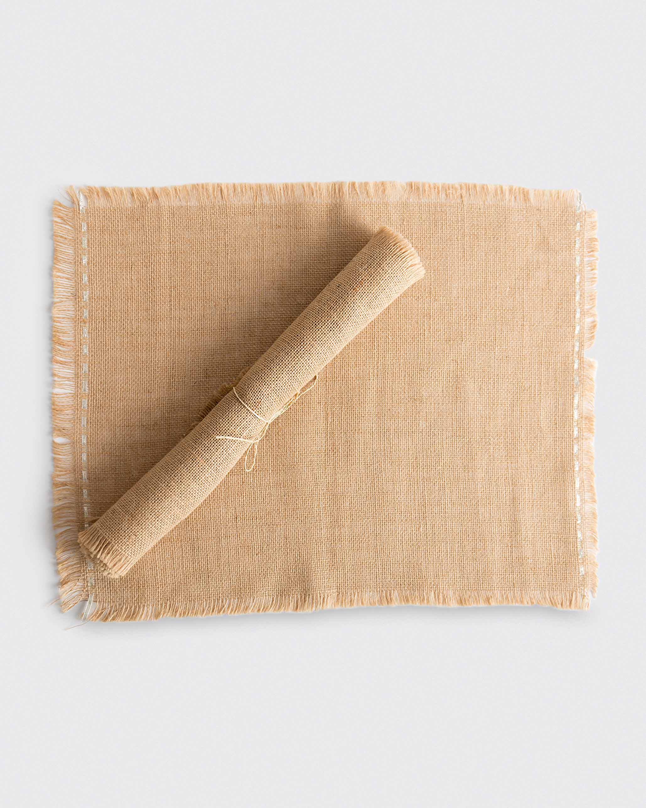 Jute Placemat (Set of 2) - Silver