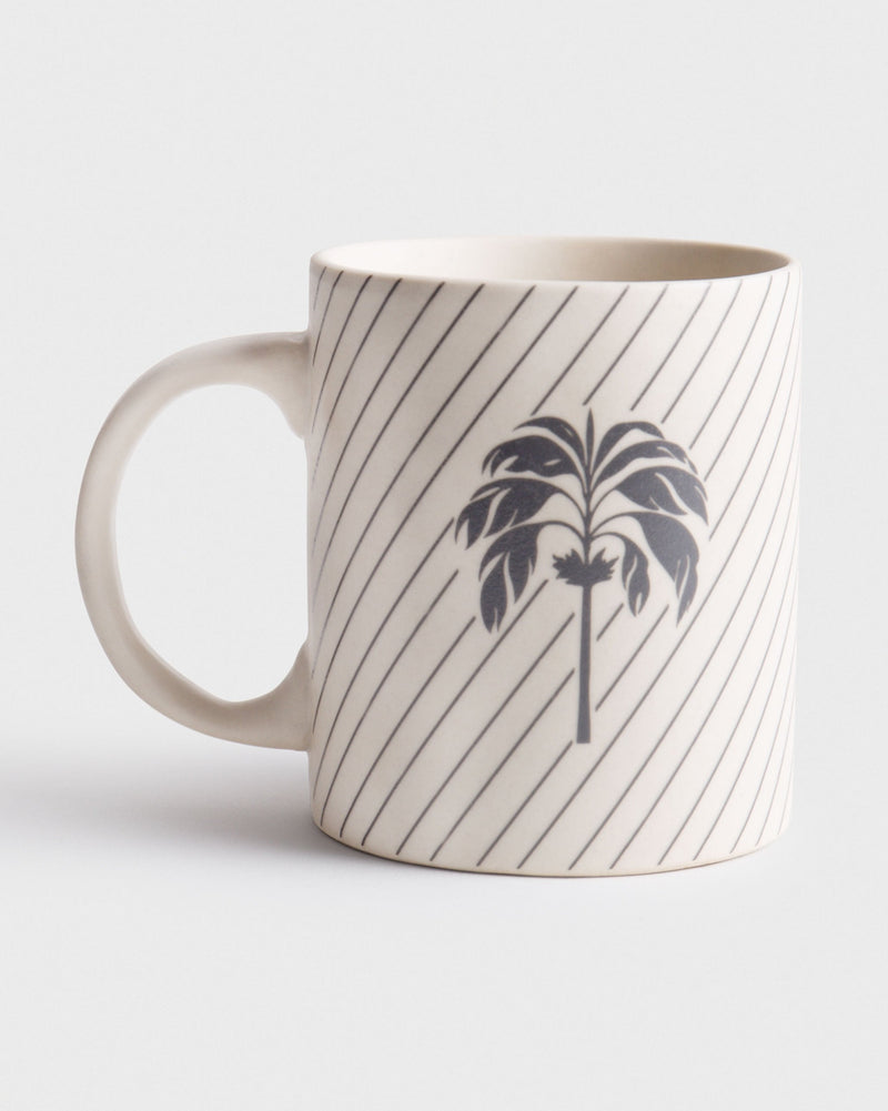 Palm Mug - Charcoal