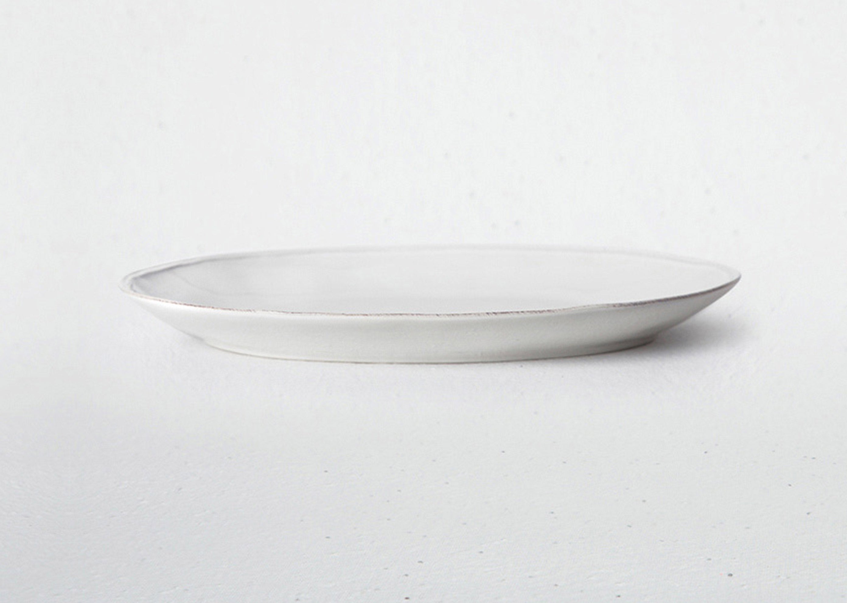 Aguada Oval Platter - White