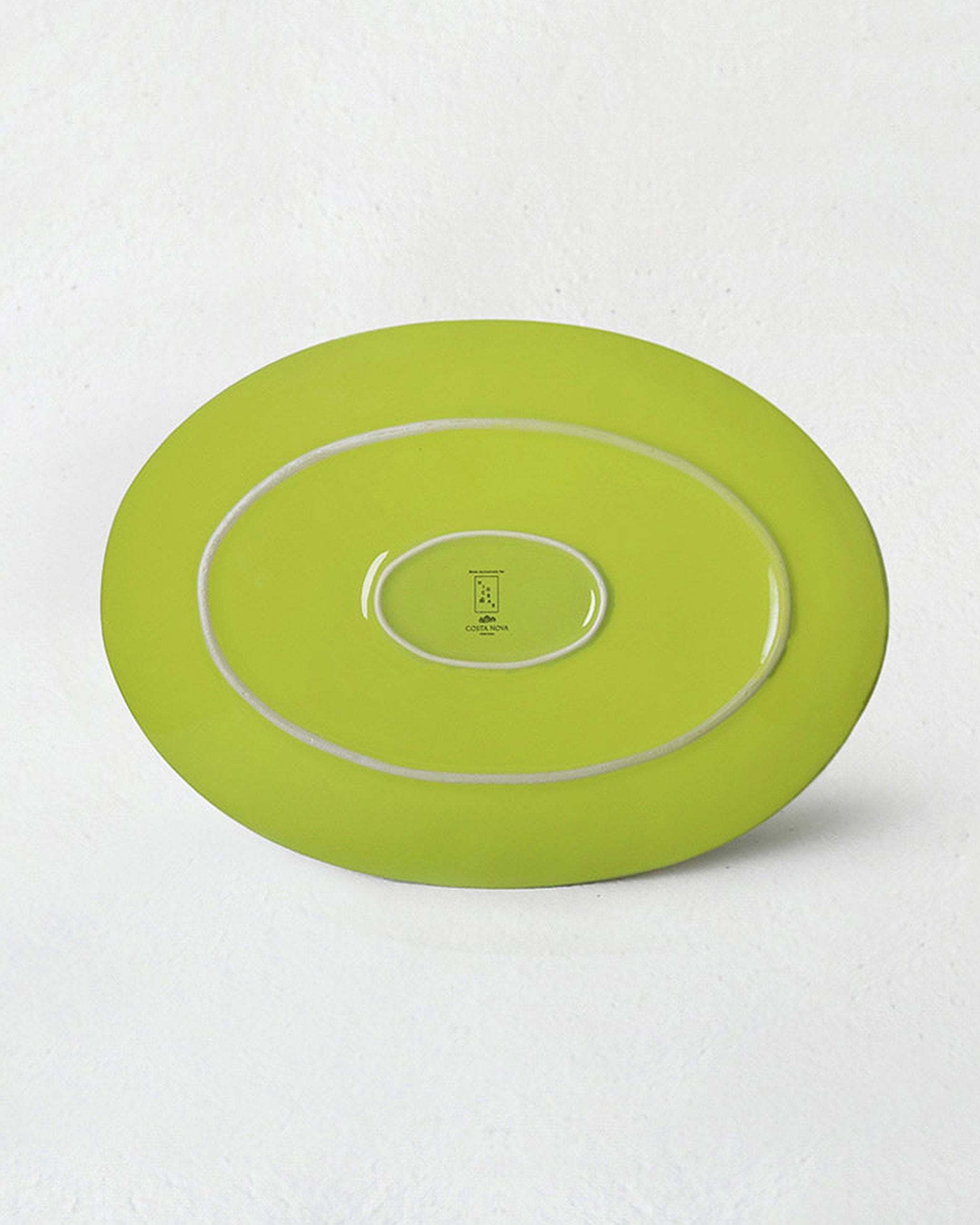 Aguada Oval Platter - Lime