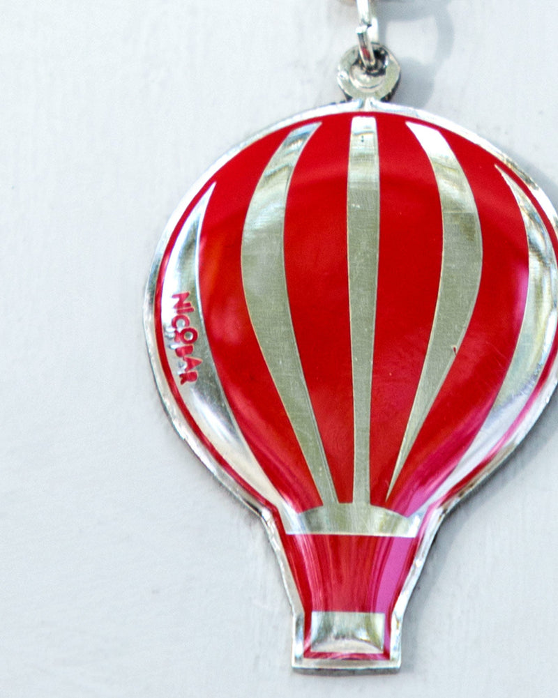 Hot Air Baloon Keyring