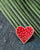 Dotted Heart Pin