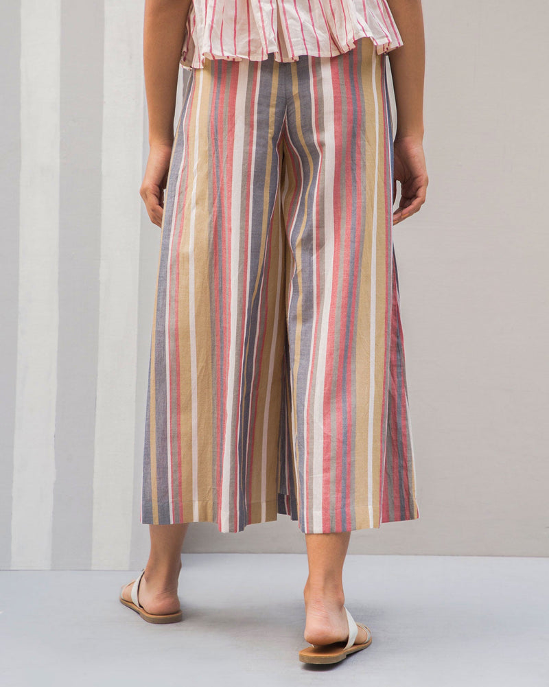 Divided Stripe Skirt