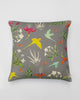 Botanical Cushion Cover - Grey