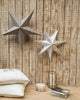 Silver Paper Star (Set of 2)
