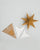 Gold Paper Star (Set of 3)