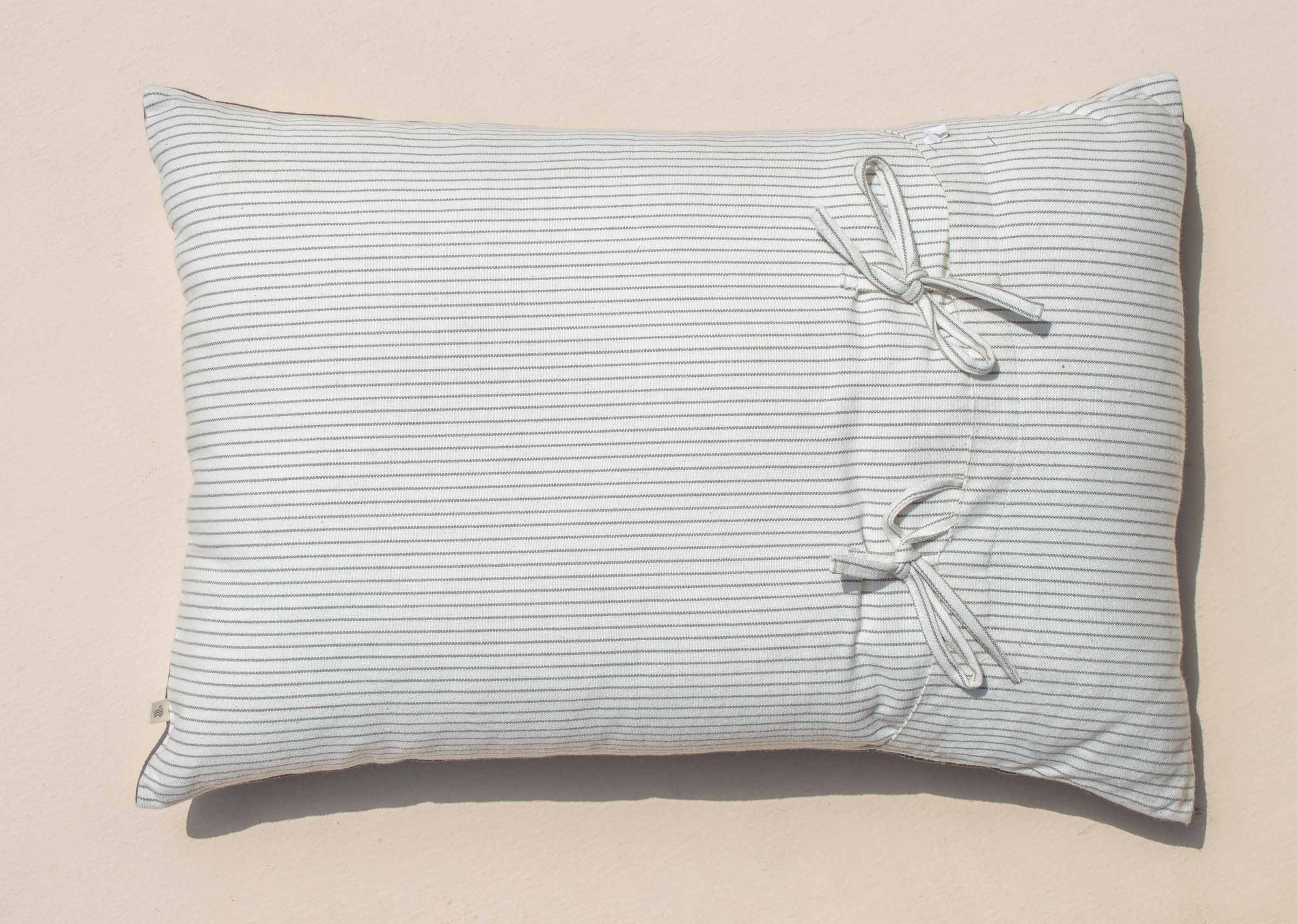Garland Lumbar Cushion Cover - Charcoal
