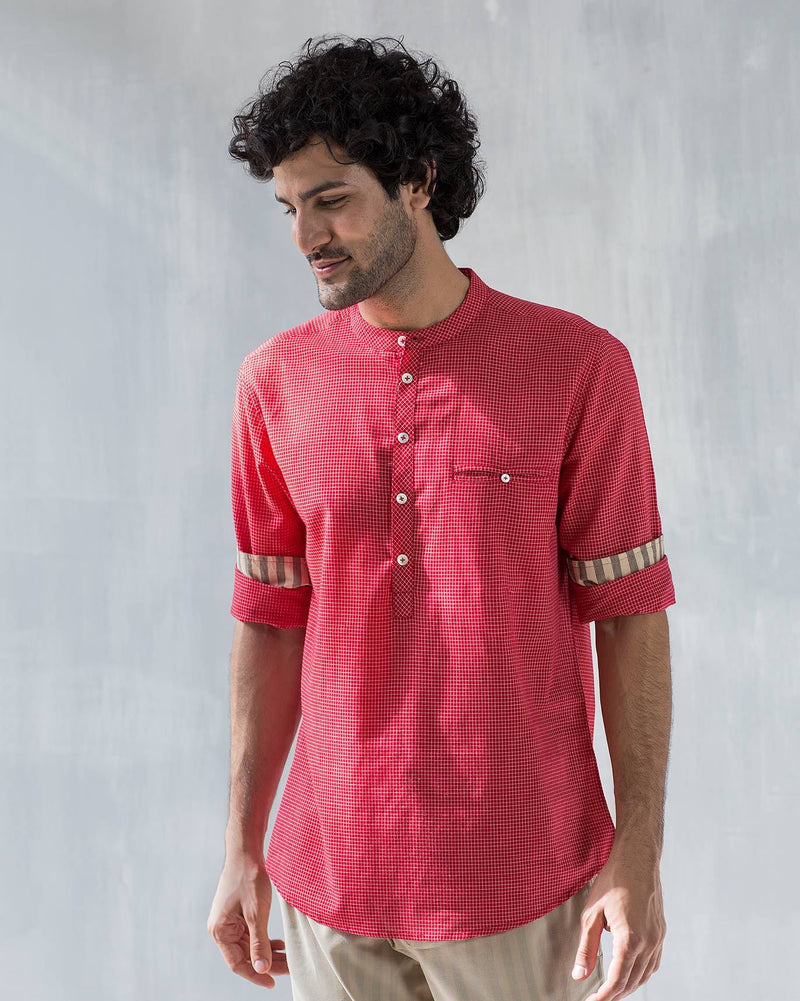 Pondicherry Shirt - Red