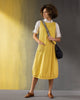 Joey Reversible Dress - Yellow & White