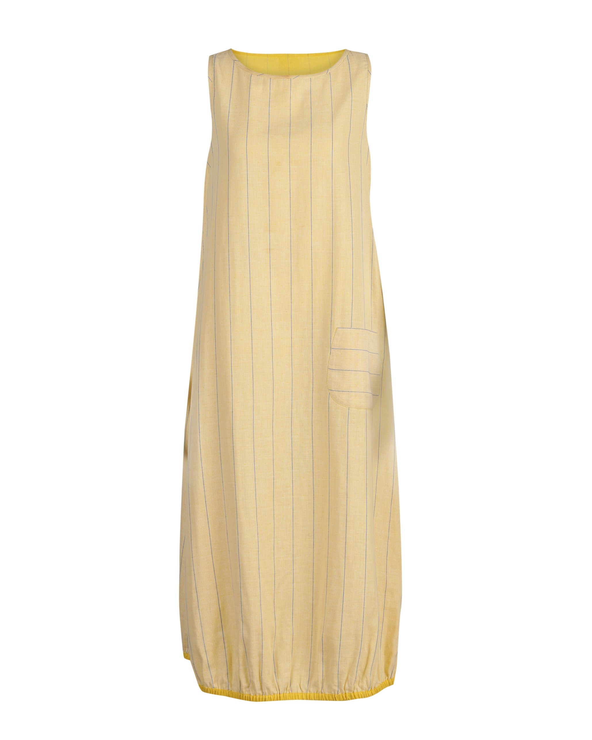 Joey Reversible Dress - Yellow & White