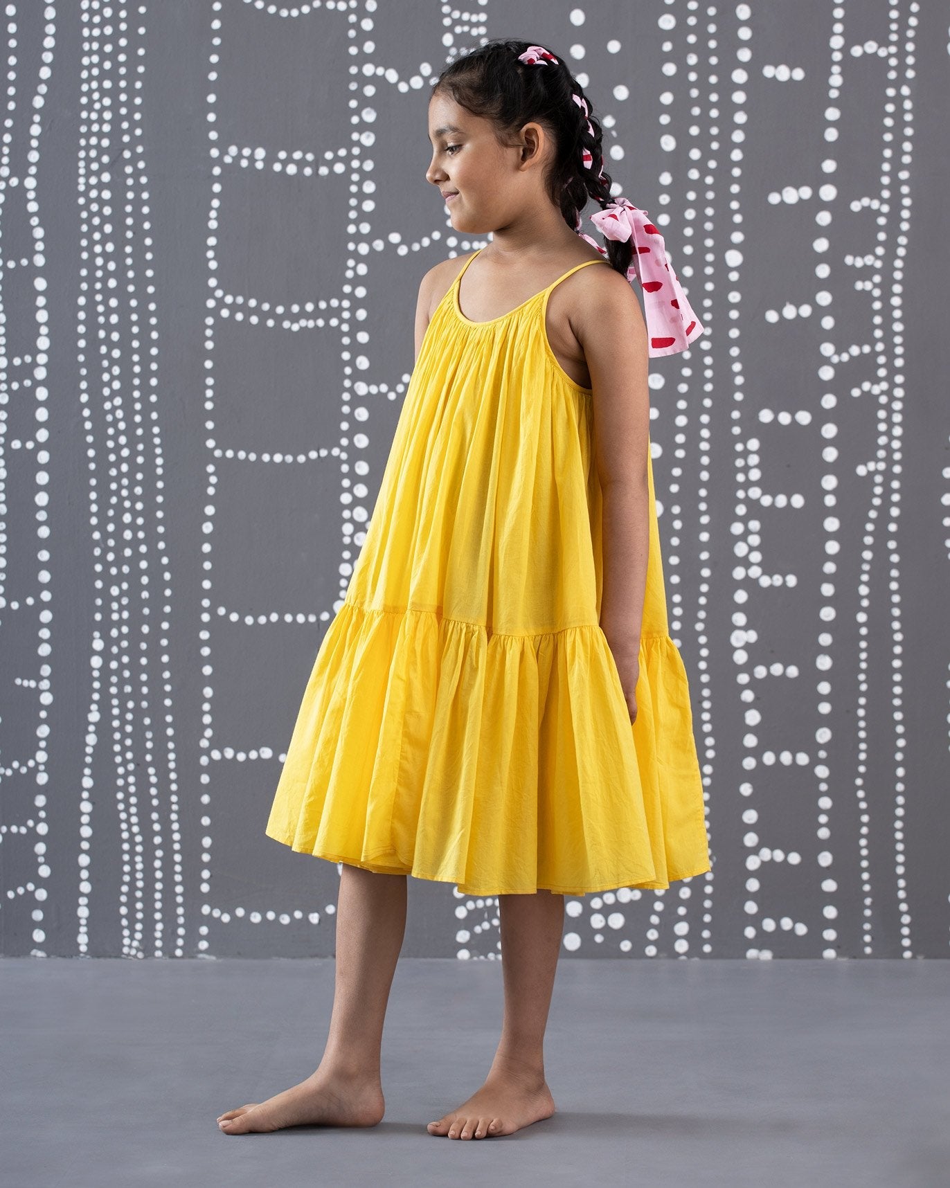 Little Huhu Dress - Yellow