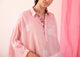 Patch Pocket Shirt - Pink & White