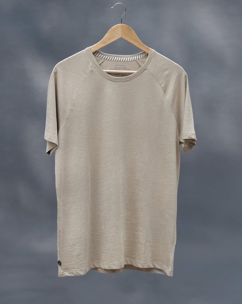 Raglan Sleeve T-Shirt - Tan