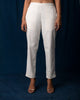 Tapered Trousers - Ivory