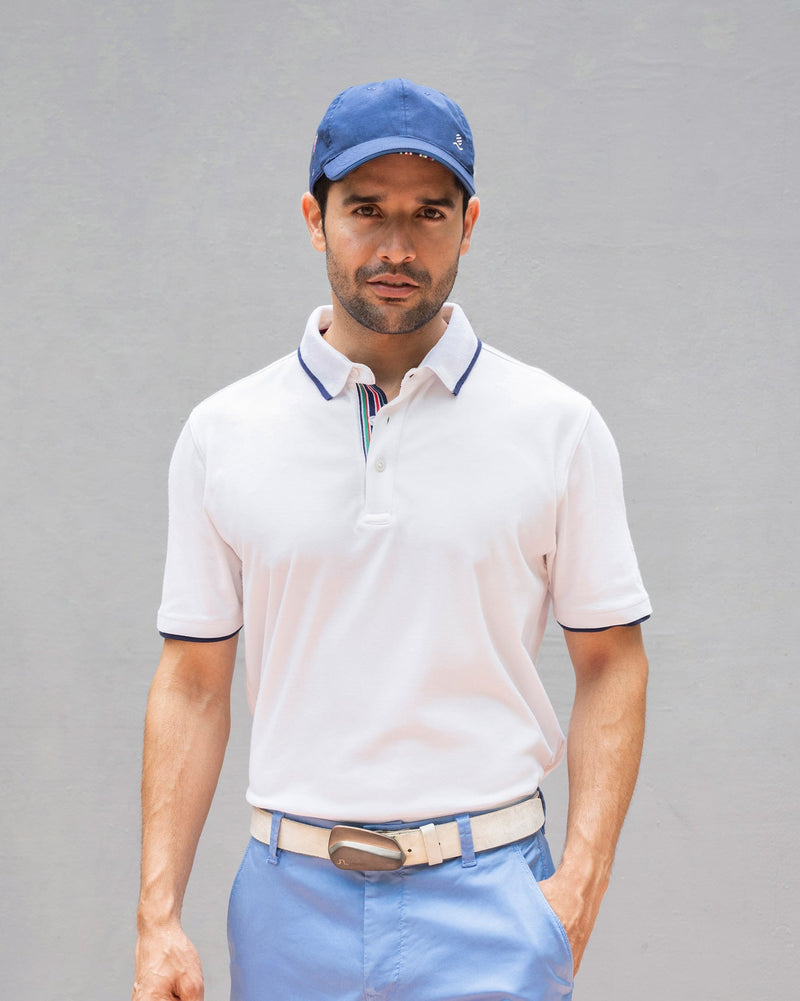 Nico Golf Polo T-shirt - White
