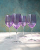 Marina Red Wine Glass (Set of 4) - Purple