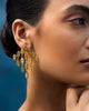 Zedi Drop Earrings - Gold