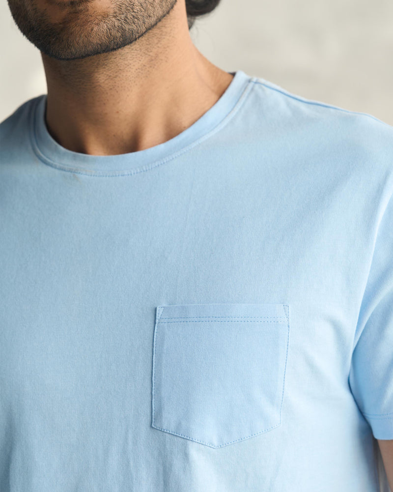 Pocket T-shirt - Blue